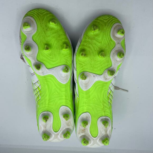Adidas Copa 20.3 Firm Ground FG Green White Soccer Cleats Youth Kids 2.5 - Picture 7 of 8
